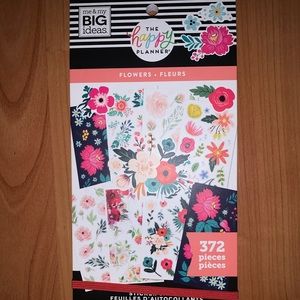 NEW The Happy Planner Flowers Sticker Book